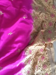 Beautiful Pink &amp; Gold embroidery