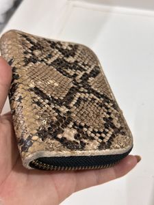 Trendy Snakeskin Print Wallet