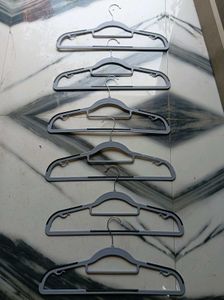Heavy Duty Non-Slip Hangers - Set of 6