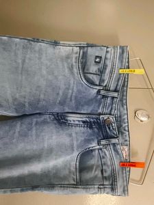 Men's Light Wash Slim Fit Jeans