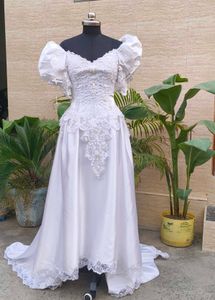 Beautiful vintage bridal gown
