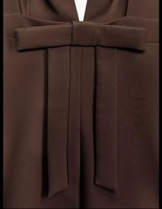 Zara short elastic dress with bow
