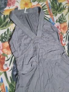 Gray Mini Dress