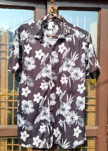 Floral Print Casual Shirt