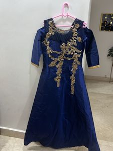 Heavy Party Wear Gown Totally New For 34 Bust
