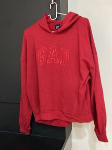 GAP Red Hoodie - Comfortable and Stylish