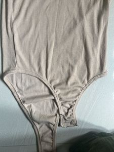 combo of two Brown and beige Long Sleeve Bodysuit