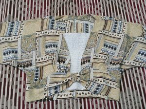 Boho Patchwork Kimono Top