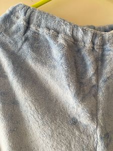 Blue Fuzzy Lounge Pants