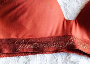 Victoria's Secret Orange Lace Bra