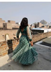 Green Kurta Set