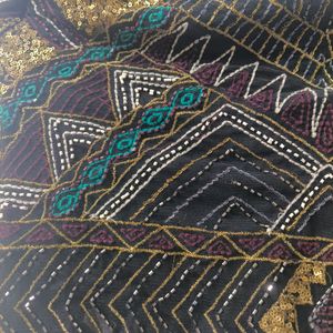 Embellished Short Skirt