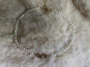 Vivienne Westwood inspired pearl necklace