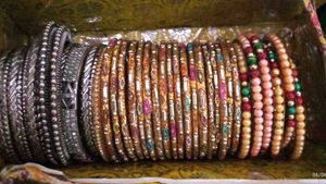 Elegant Indian Bangles Set