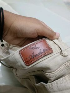 Trendy Beige Cargo Pants