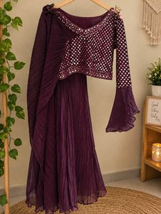 Embroidered Lehenga Choli Set