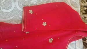 punjabi style Kameej with Gold Embroidery