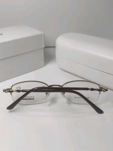 Stylish Gold-Rimmed Eyeglasses