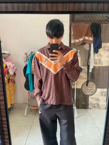 Vintage Style Long Sleeve Shirt