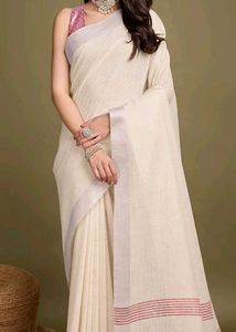 Saree with blouse piece