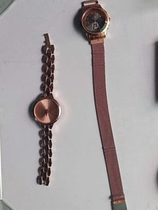 Gold Colour magnet watch