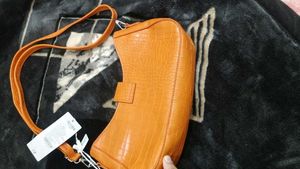 Savana Orange Crossbody Bag