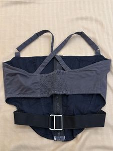Beeglee Stylish Corset Top with Zipper Detail