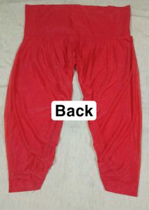 Red Patiala salvar with Pocket