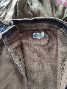 Brown Hooded Jacket