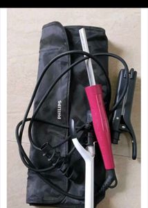 Philips Hair Curler-Straightener Set