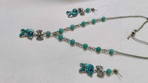 Pendant Necklace &amp; Earring Set
