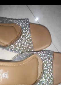 Embellished Flat Sandals