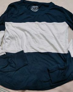 Color Block Long Sleeve Tee
