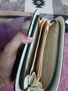 Lavender Shoulder Bag used and with wallet asfree