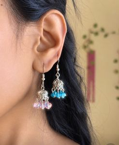 Whimsical  Y2k Chatpate  Jhumka Earrings