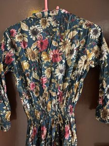 Floral Print Midi Dress