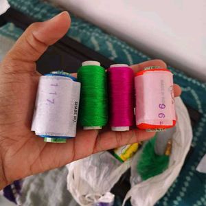 Set of 4 Embroidery Threads