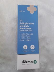 The derma Co 1%salicylic Acid Gel Daily face Wash