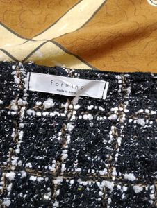 Made In Korea Tweed Set Blazer And Skirt