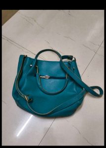 Teal "Sweet Heart" Handbag