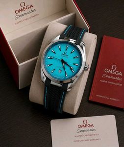 OMEGA Aqua Terra Seamaster Worldtimer Blue Edition