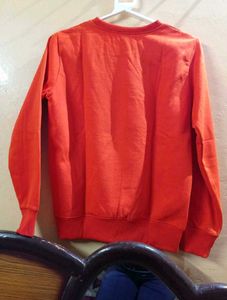 Bold Flame Red Sweatshirt
