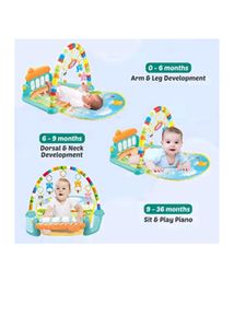 2 in 1 Baby Play Gym Mat