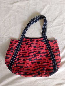 Red &amp; Black Graphic Tote Bag