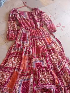 Bohemian Print Maxi Dress