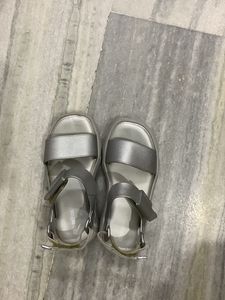 Metallic Platform Sandals