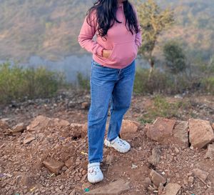 Comfortable Pink Hoodie