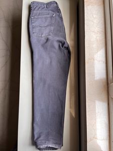 Classic Grey Relaxed Fit Jeans for men