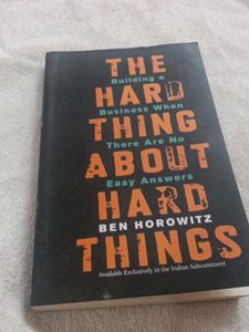 The Hard Thing About Har