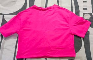 Pink Fever Cropped T-Shirt